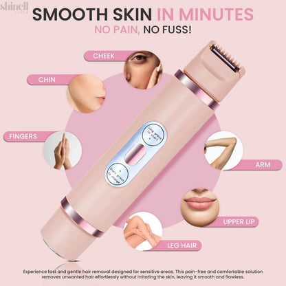 2 - in - 1 Smooth Glide Hair Remover - SHINELL - LUXE.COM