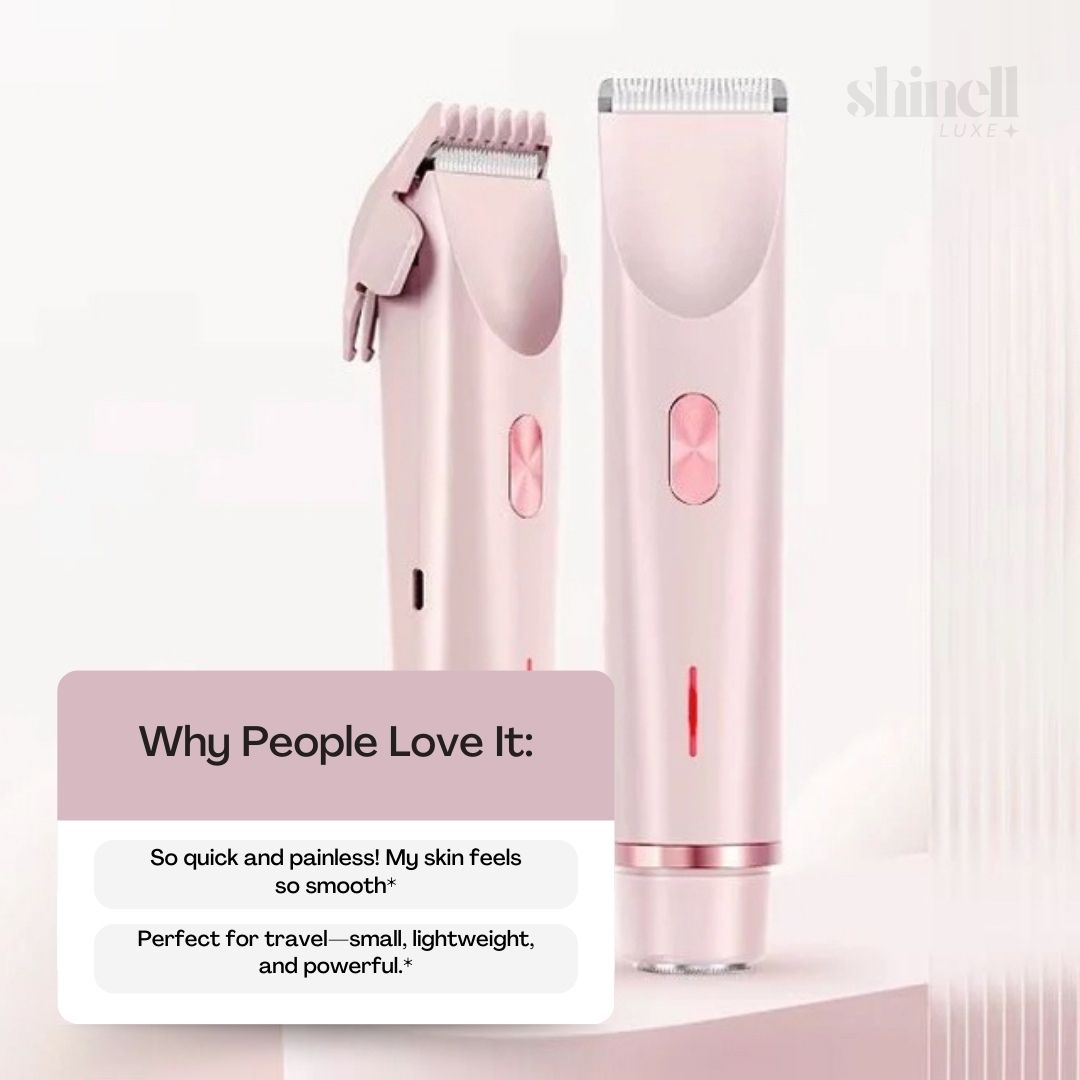 Shinell Luxe™ Dual-Head Shaver | Premium-Grade