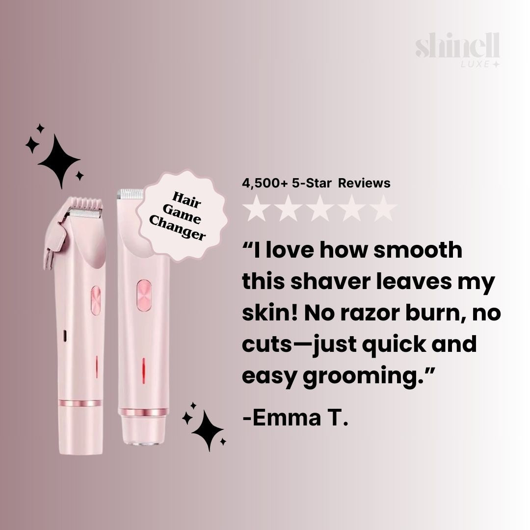 Shinell Luxe™ Dual-Head Shaver | Premium-Grade