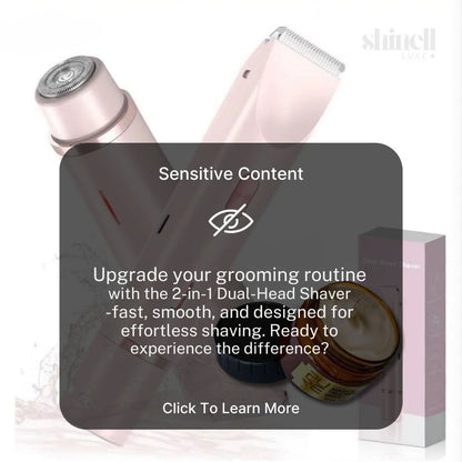 Shinell Luxe™ Dual-Head Shaver | Premium-Grade