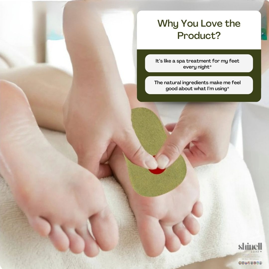 HealTox™ Rapid Ease Foot Patches – Premium Grade