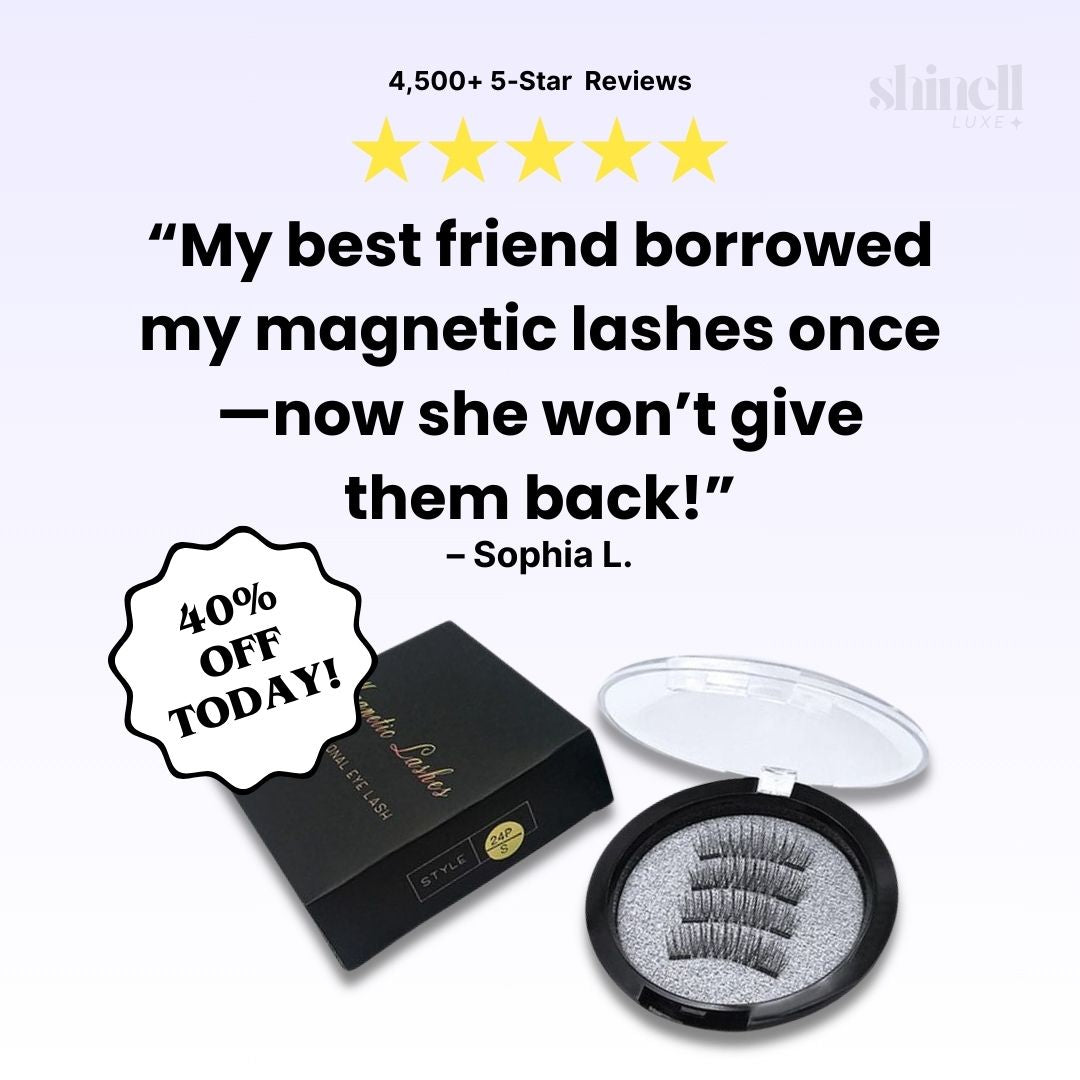 Easy-Apply Magnetic Lashes