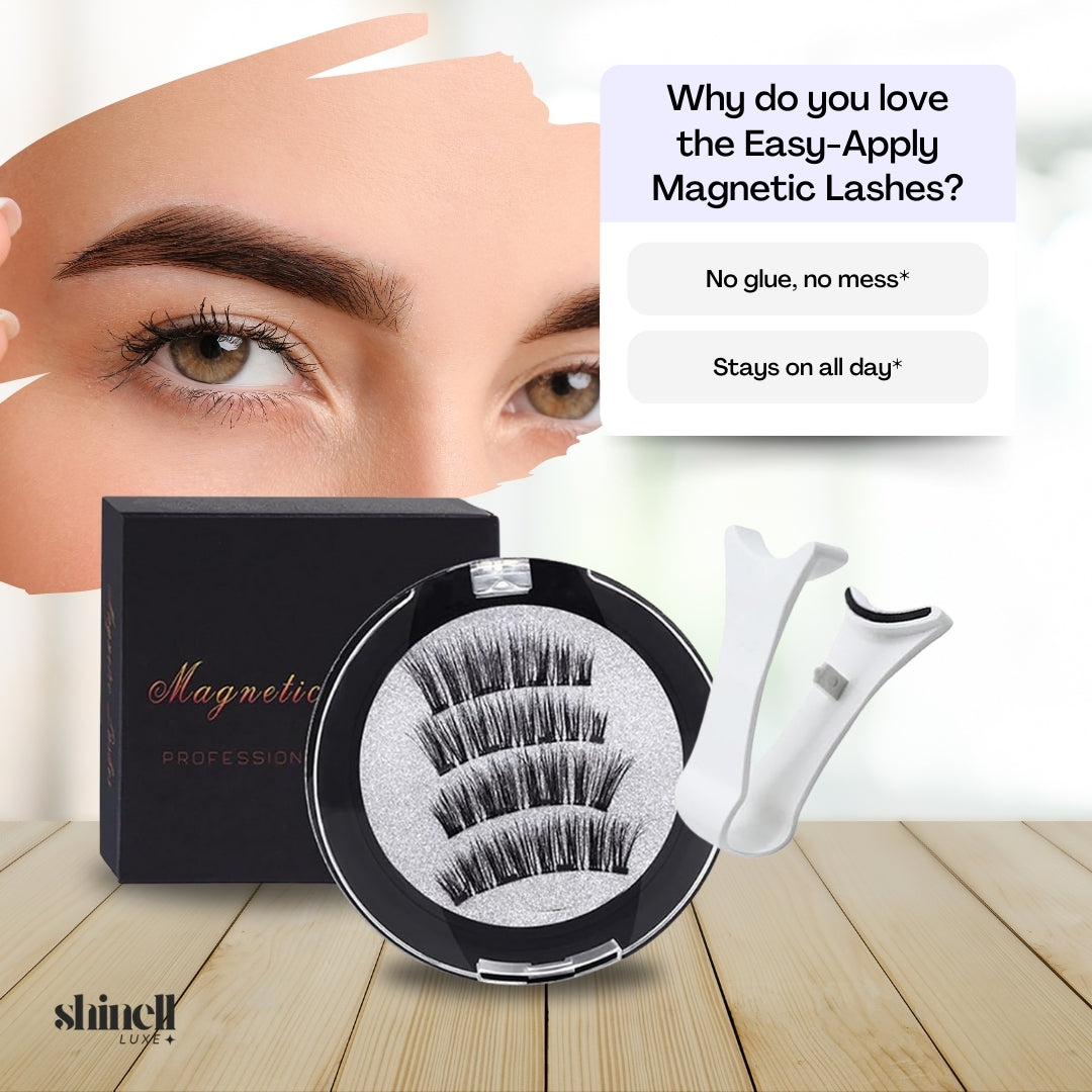 Easy-Apply Magnetic Lashes