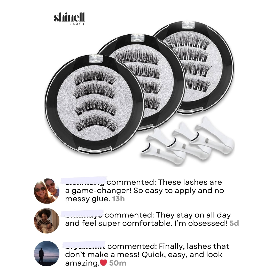 Easy-Apply Magnetic Lashes