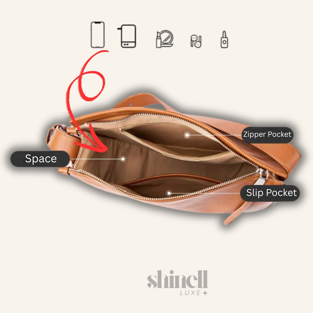 Genuine Leather Women Tote Bag 2025 New Large Capacity Women'S Shoulder Bag Luxury Designer Cowhide Crossbody Bags 2522