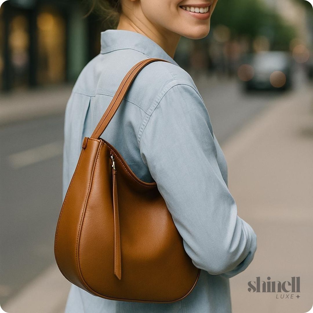 Genuine Leather Women Tote Bag 2025 New Large Capacity Women'S Shoulder Bag Luxury Designer Cowhide Crossbody Bags 2522