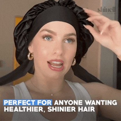 Belle Silk Night Bonnet