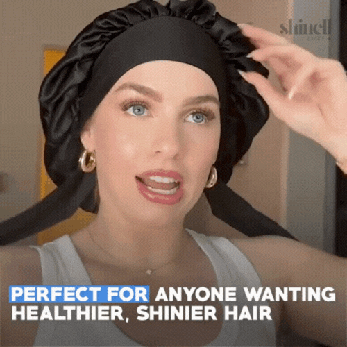Belle Silk Night Bonnet