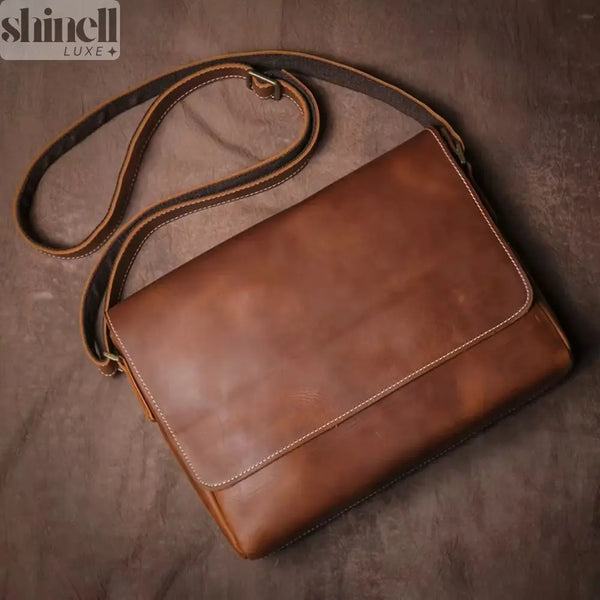 Distinguished Leather Crossbody Bag