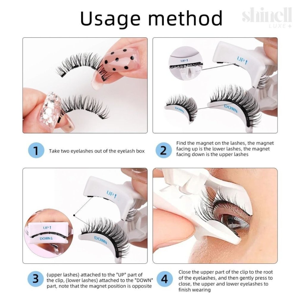 Easy - Apply Magnetic Lashes - SHINELL - LUXE.COM