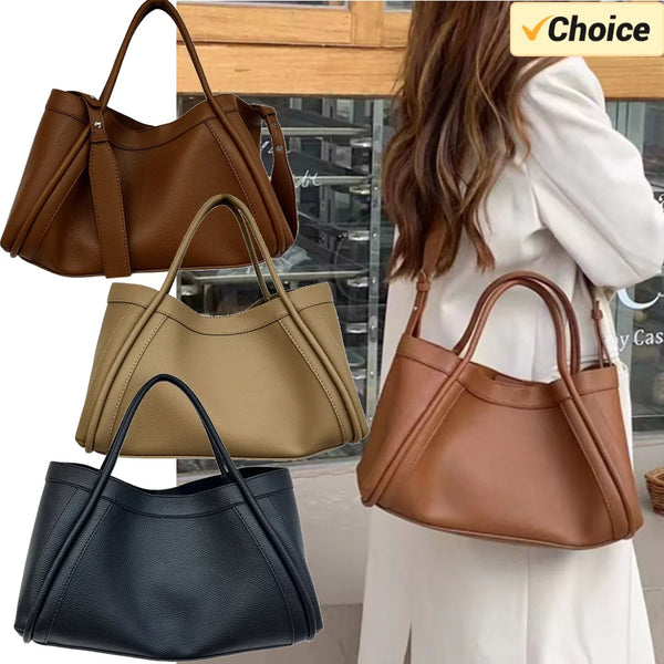Elegant Leather Tote Bag
