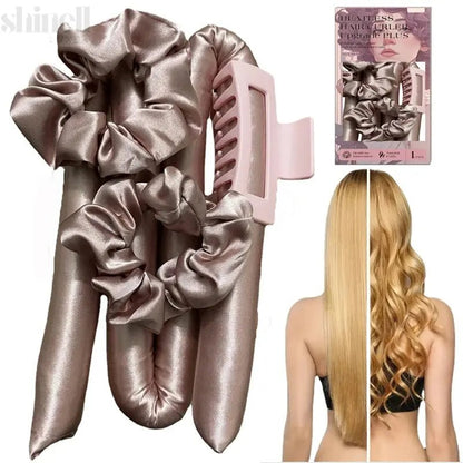 Silk Sleep Curler Set - SHINELL - LUXE.COM