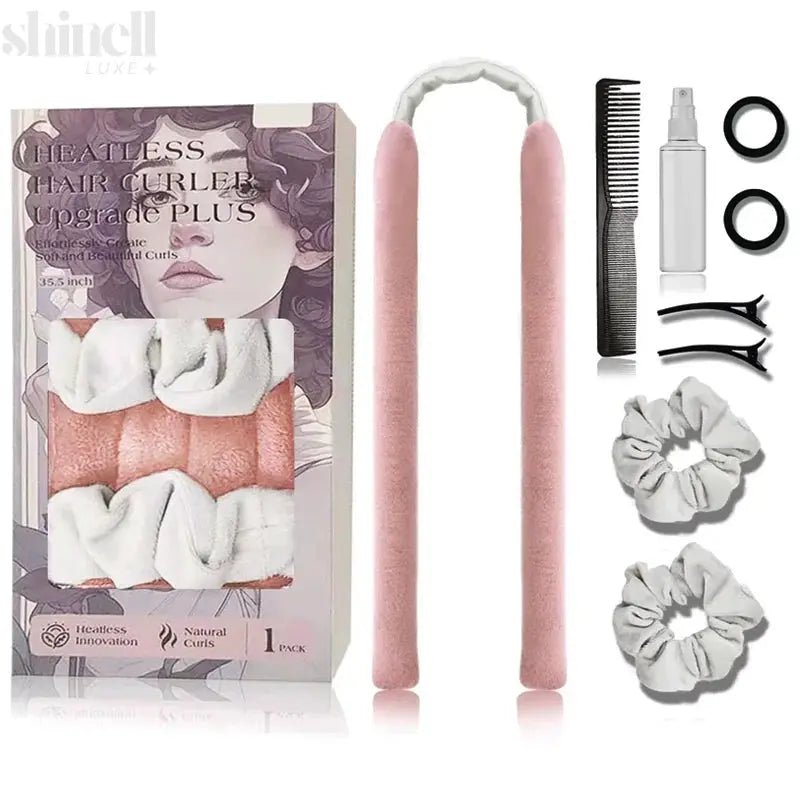 Silk Sleep Curler Set - SHINELL - LUXE.COM