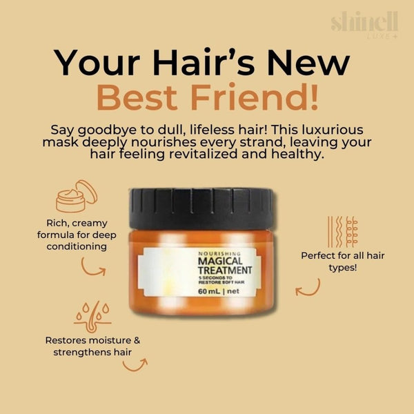 Smooth & Shine Hair Mask - SHINELL - LUXE.COM