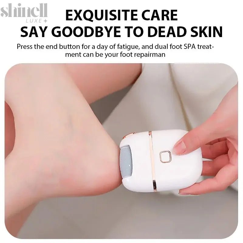 SmoothFeet Electric Callus Remover - SHINELL - LUXE.COM