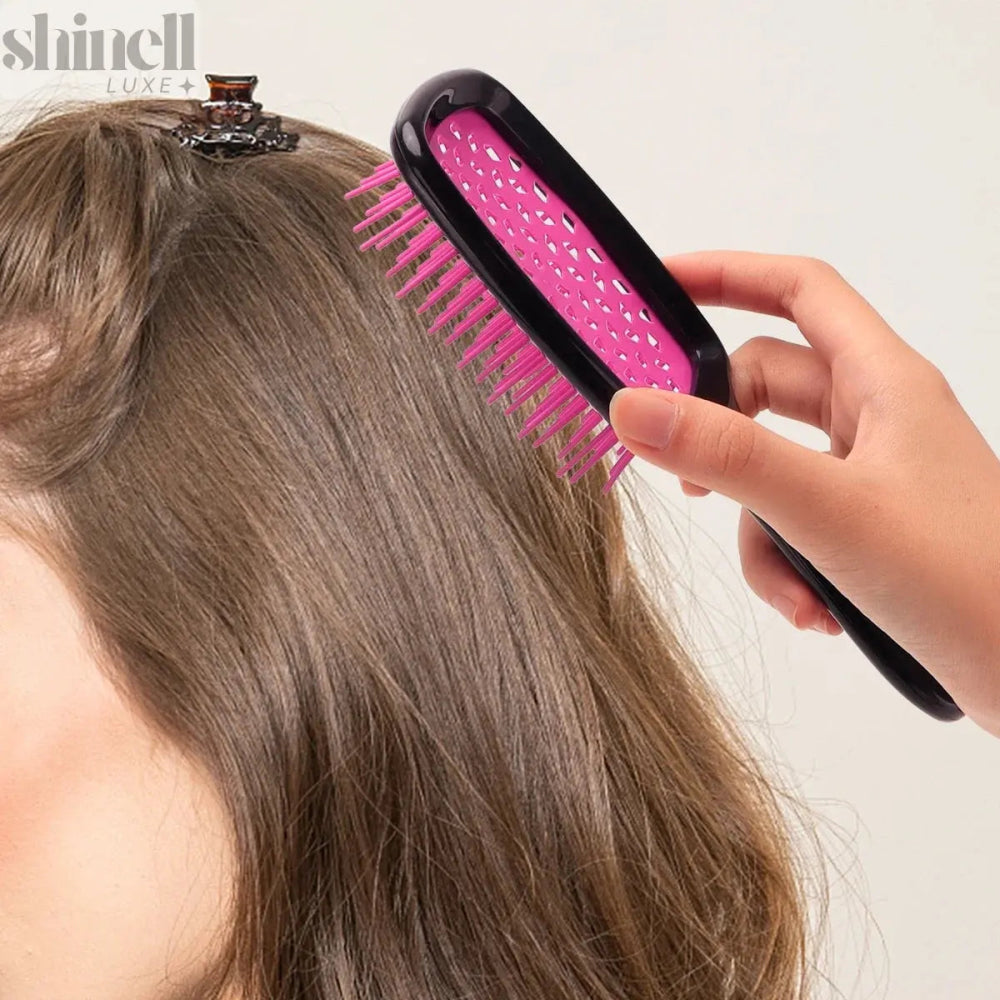 Tangle - Free Hair Magic Brush - SHINELL - LUXE.COM