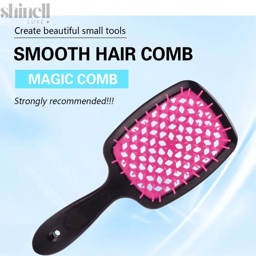 Tangle - Free Hair Magic Brush - SHINELL - LUXE.COM