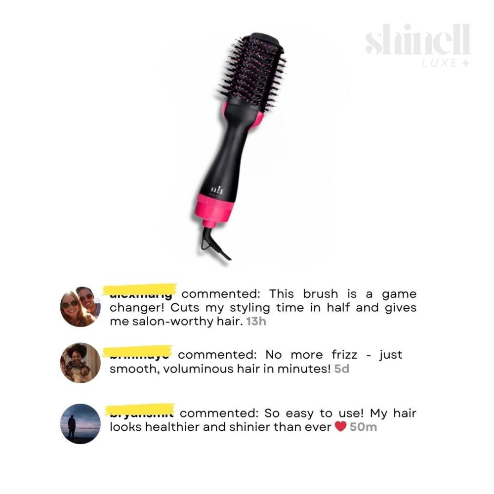 TurboStyler Hair Dryer Brush - SHINELL - LUXE.COM