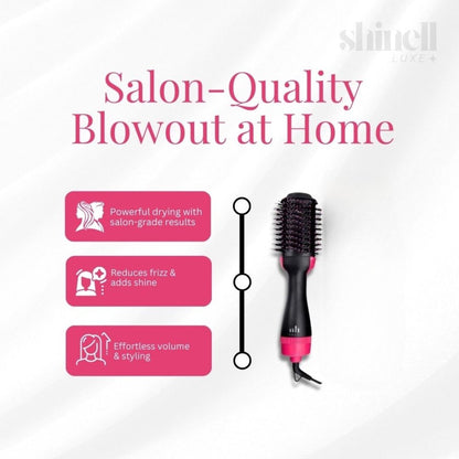 TurboStyler Hair Dryer Brush - SHINELL - LUXE.COM